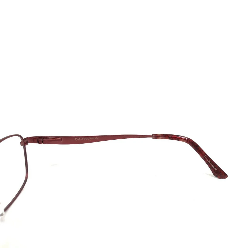 Dana Buchman Eyeglasses Frames BEVERLY CS Red Cat Eye Full Rim 50-17-130